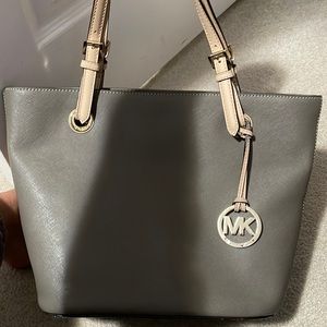 Michael Kors purse - gray. Gently used